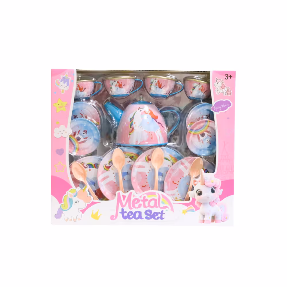 ست چایخوری  فلزی طرح یونیکورن