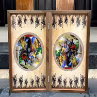 تخته نرد و شطرنج ام دی اف کد n11021