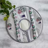کاور قابلمه مخمل سایز 45 پرین - طرح 9