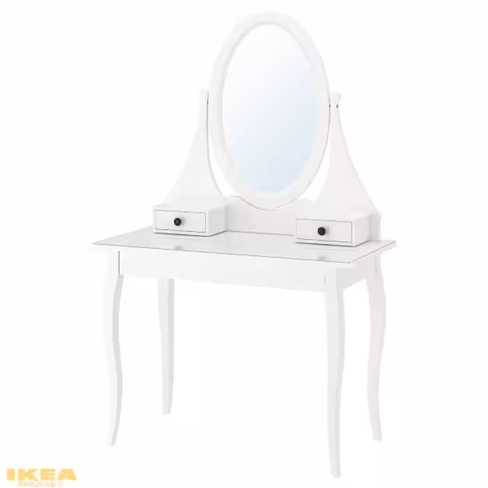 میز آرایش با آینه مدل HEMNES | برند ایکیا | ارسال 15 الی 20 روز کاری