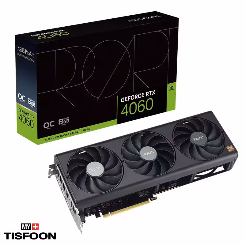 کارت گرافیک ایسوس مدل ProArt GeForce RTX™ 4060 OC edition 8GB GDDR6