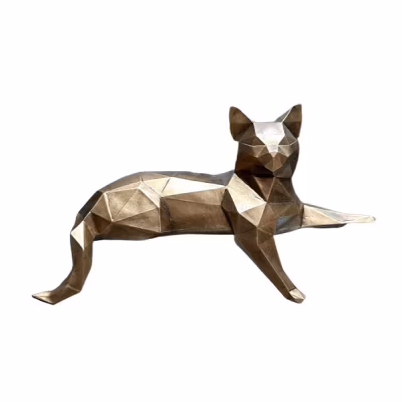 مجسمه مدل گربه گرافیکی