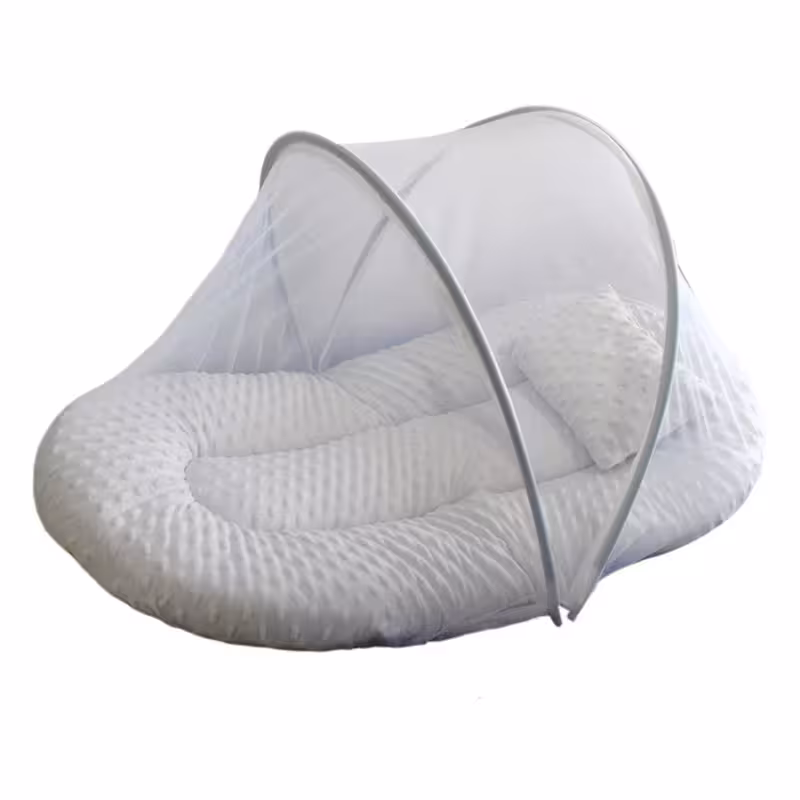 پشه بند کودک مدل مخمل حبابدار