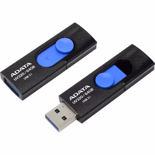 فلش مموری USB 3.1 ای دیتا مدل UV320 ظرفیت 64 گیگابایت
