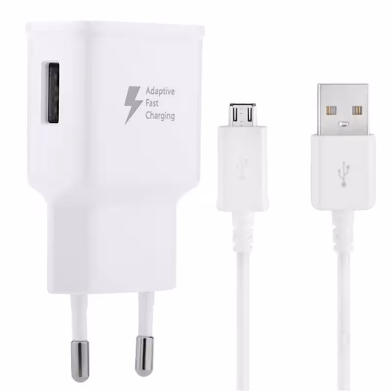 شارژر دیواری مدل EP-TA20EWE به همراه کابل تبدیل microUSB کدm5368