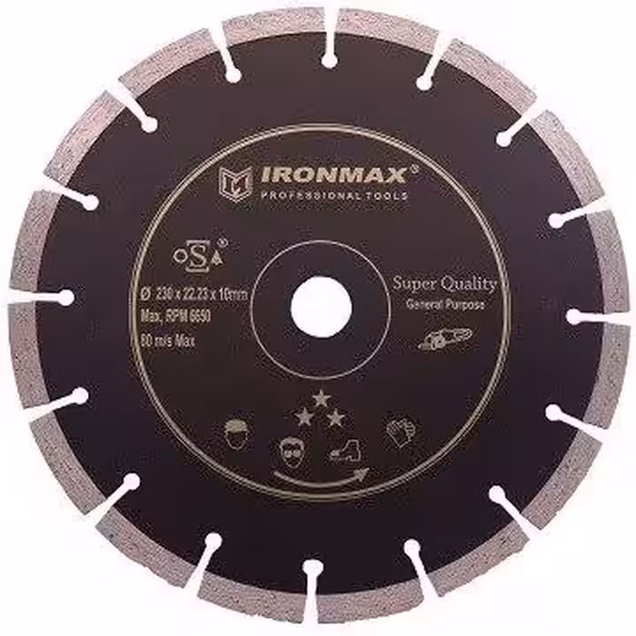 صفحه گرانیت بر 230 میلیمتر آیرون مکس