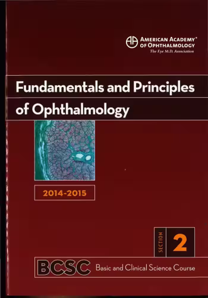 خرید و دانلود نسخه کامل کتاب 2014-2015 Basic and Clinical Science Course (BCSC): Section 2: Fundamentals and Principles of Ophthalmology