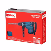 بتن کن 48 میلی متری براش لس تاپ لاین مدل 2748 با کیف و لوازم و گارانتی رونیکس پس کرایه