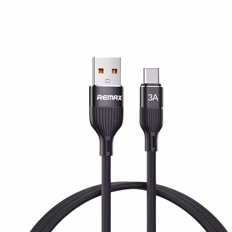 کابل تبدیل USB به USB-C ریمکس مدل Fast Charge 3A Lyoncai طول 1 متر