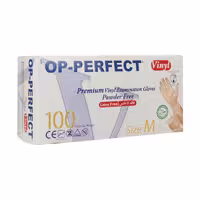 دستکش وینیل بدون پودر Op-Perfect