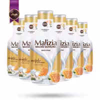 6 عدد شامپو بدن مالیزیا Malizia مدل عسل و زنجبیل Honey And Ginger حجم 1000 میلی لیتر   (اورجینال)