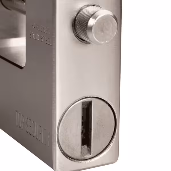 قفل کتابی آهنی 94 میلیمتر با کلید برنجی