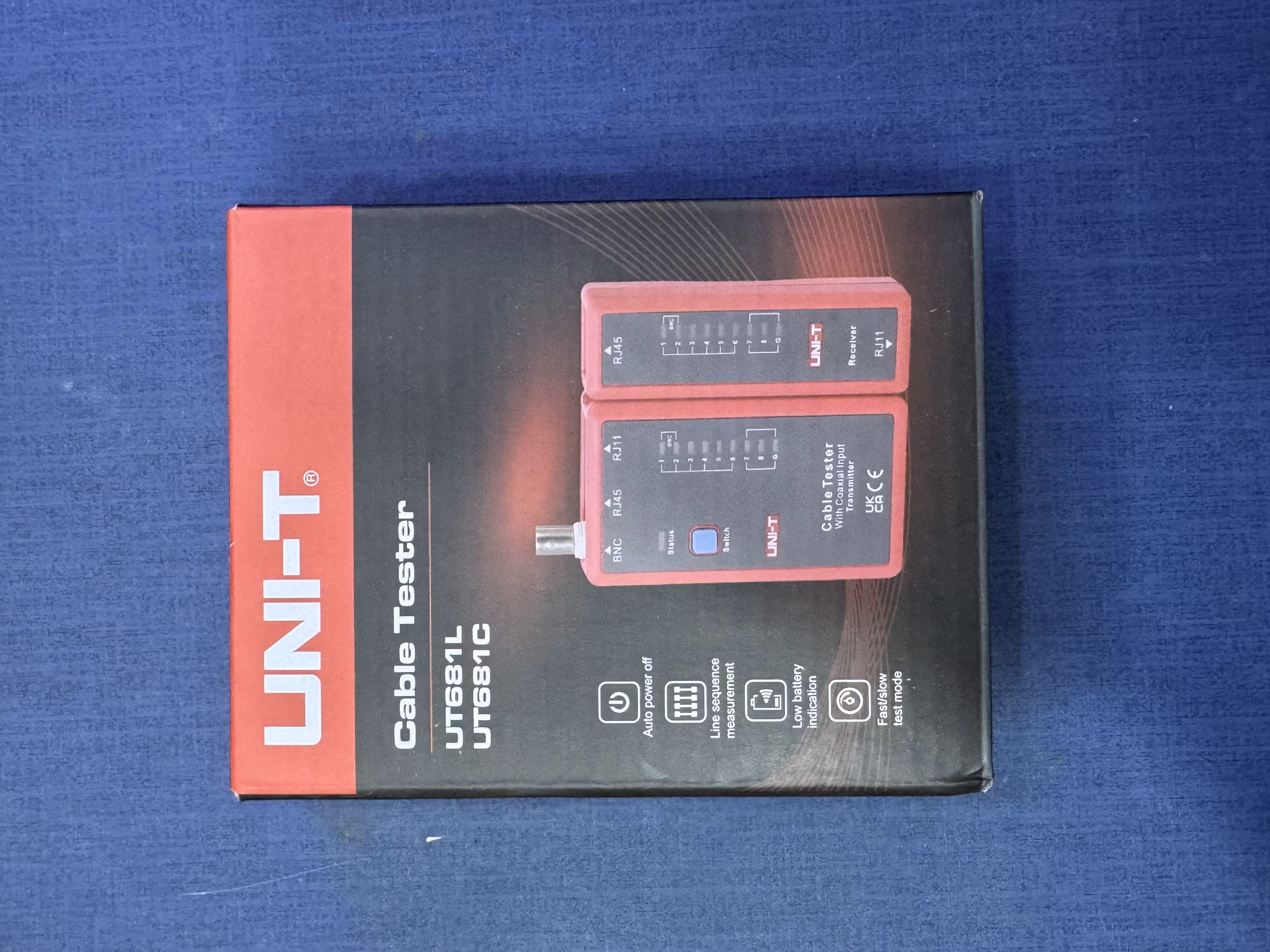 تستر کابل شبکه یونیتی مدل UT681C