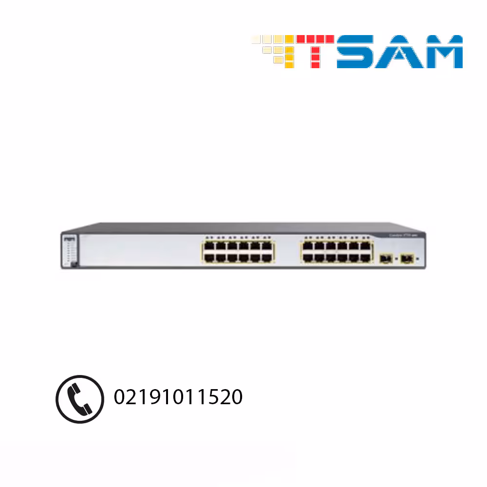 سوئیچ سیسکو Cisco WS-C3750-24P-AP25