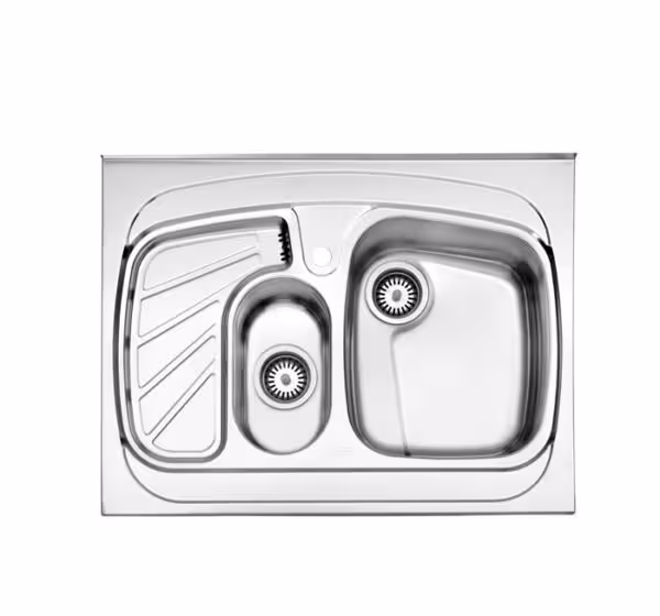 سینک استیل البرز لگن روکار 61860