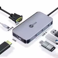 هاب 6 پورت تایپ سی Lecoo مدل LKC1345H