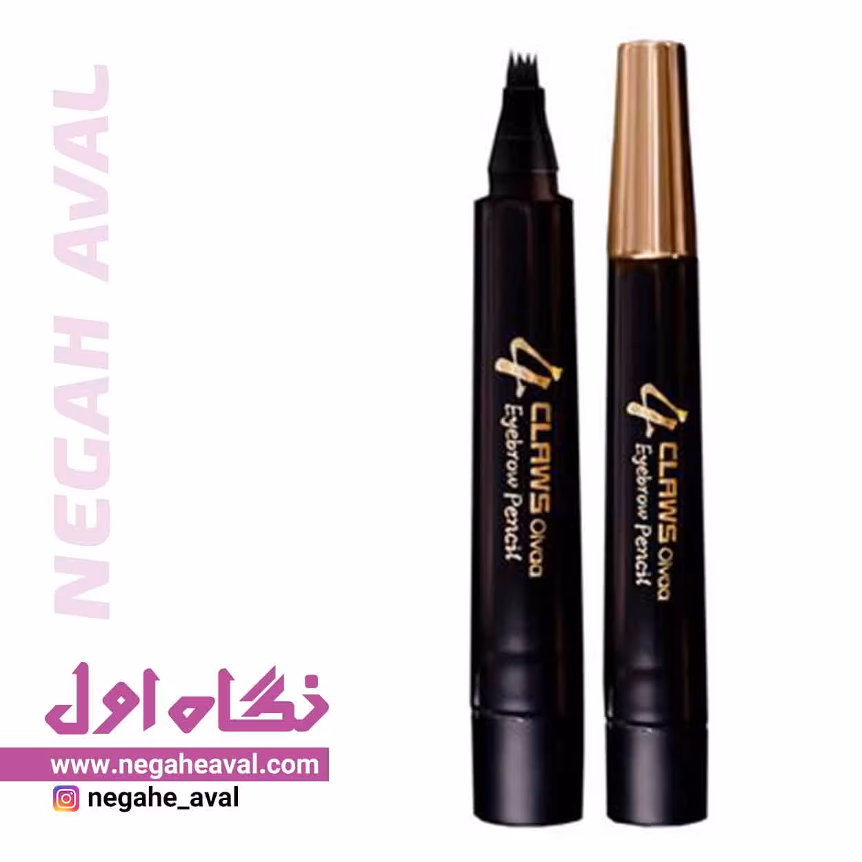 قلم مایع هاشور ابرو اویوا پاریس شماره 04 دودی