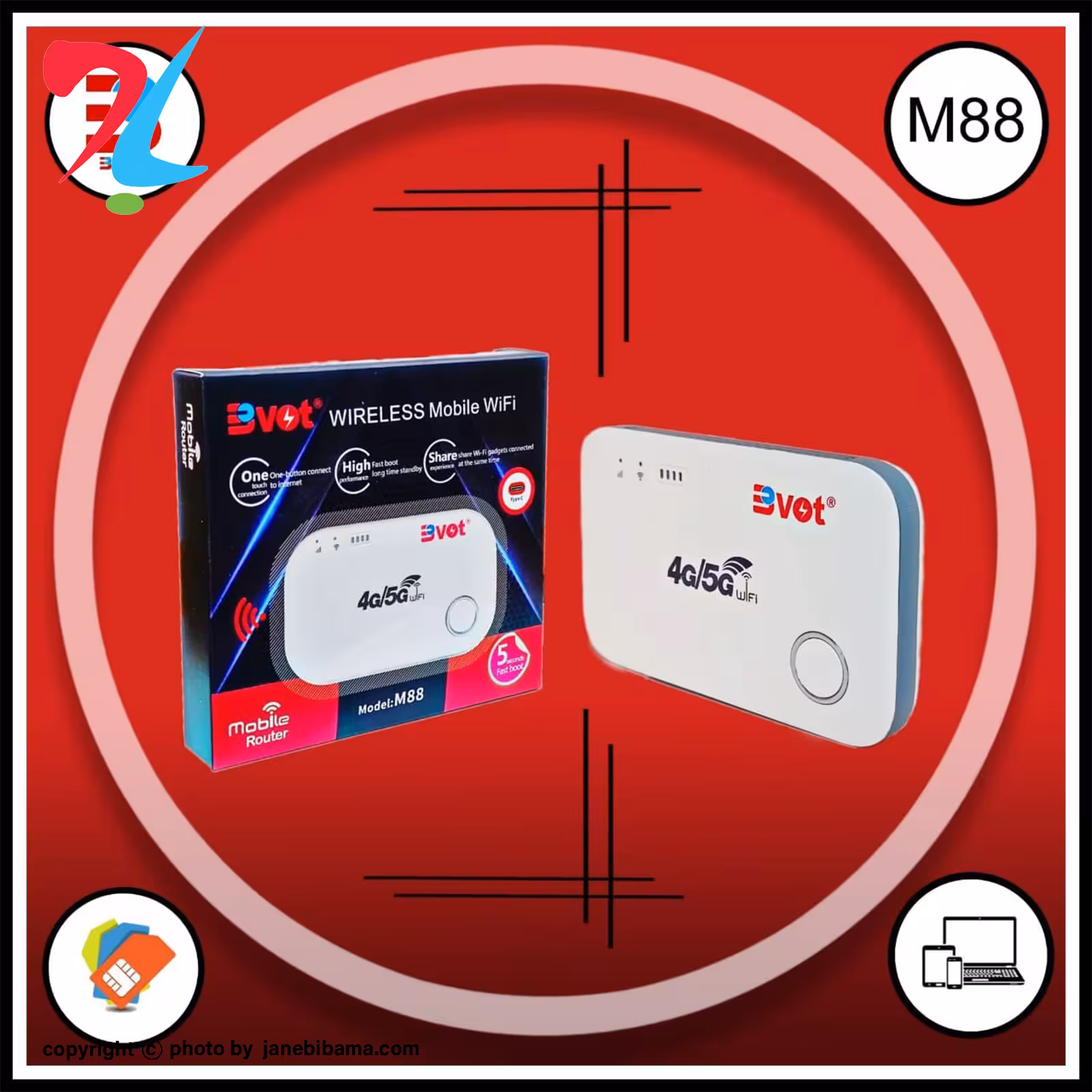 مودم سیمکارتی BVOT مدل M88