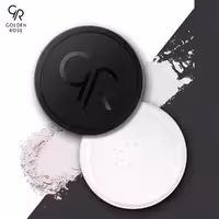 پودر تثبیت کننده آرایش بی رنگ کلدن رز مدل Long Wear Finishing