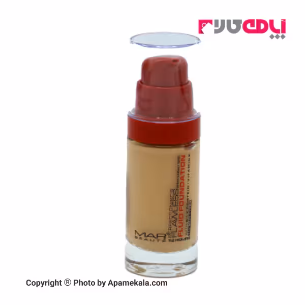 کرم پودر پمپی انواع پوست برند مپ بوته شماره F53