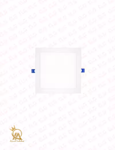 پنل SMD توکار مربع 12 وات یکتا افروز