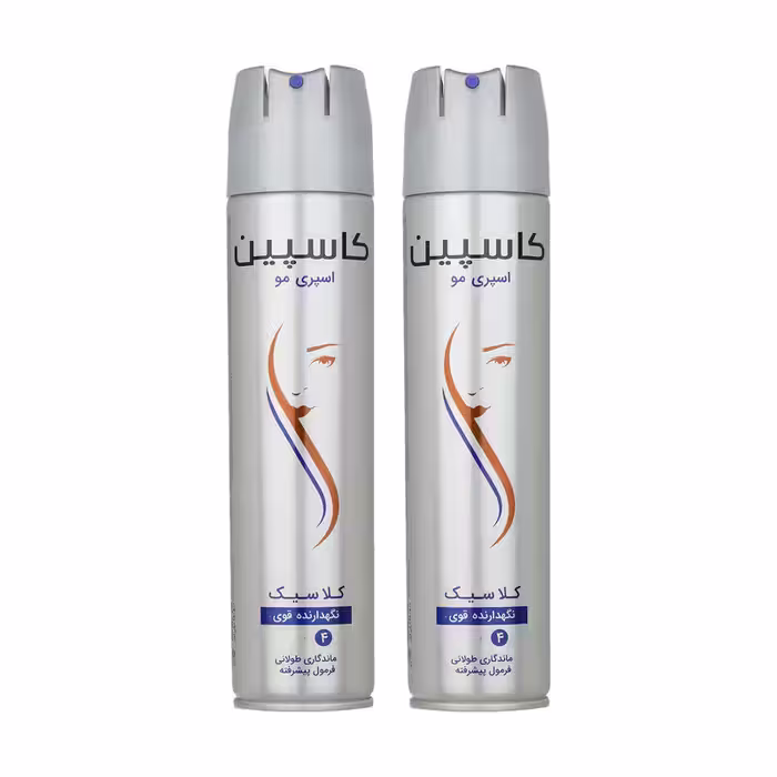 اسپری مو کاسپین مدل کلاسیک حجم 250 میلی لیتر بسته 2 عددی