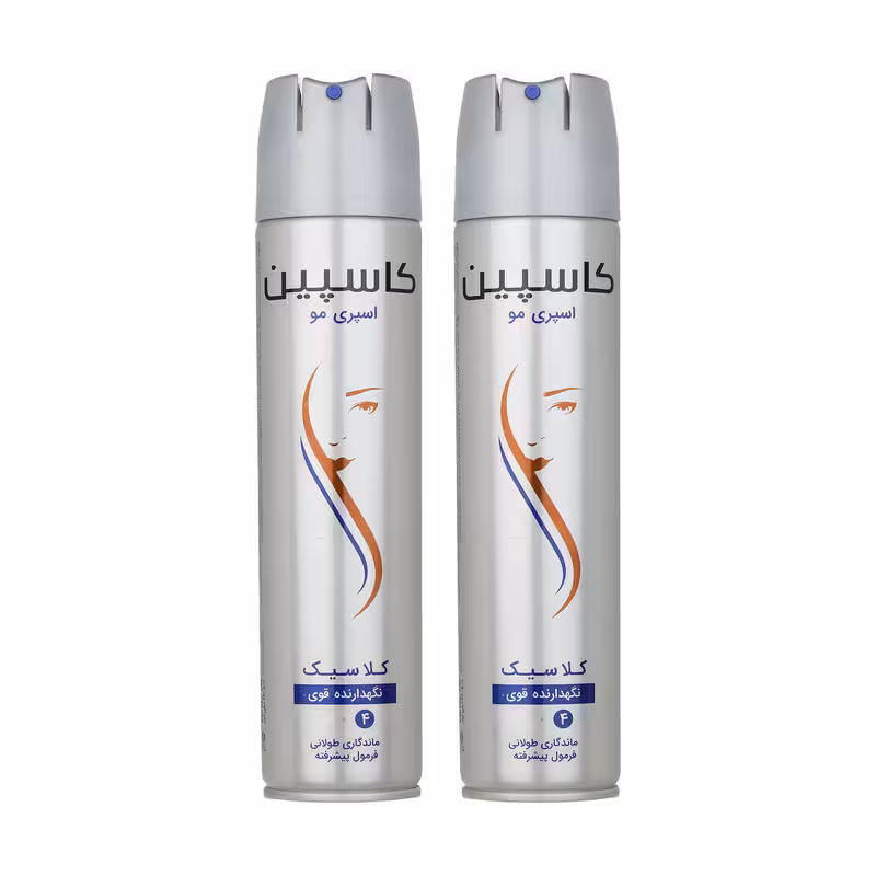 اسپری مو کاسپین مدل کلاسیک حجم 250 میلی لیتر بسته 2 عددی