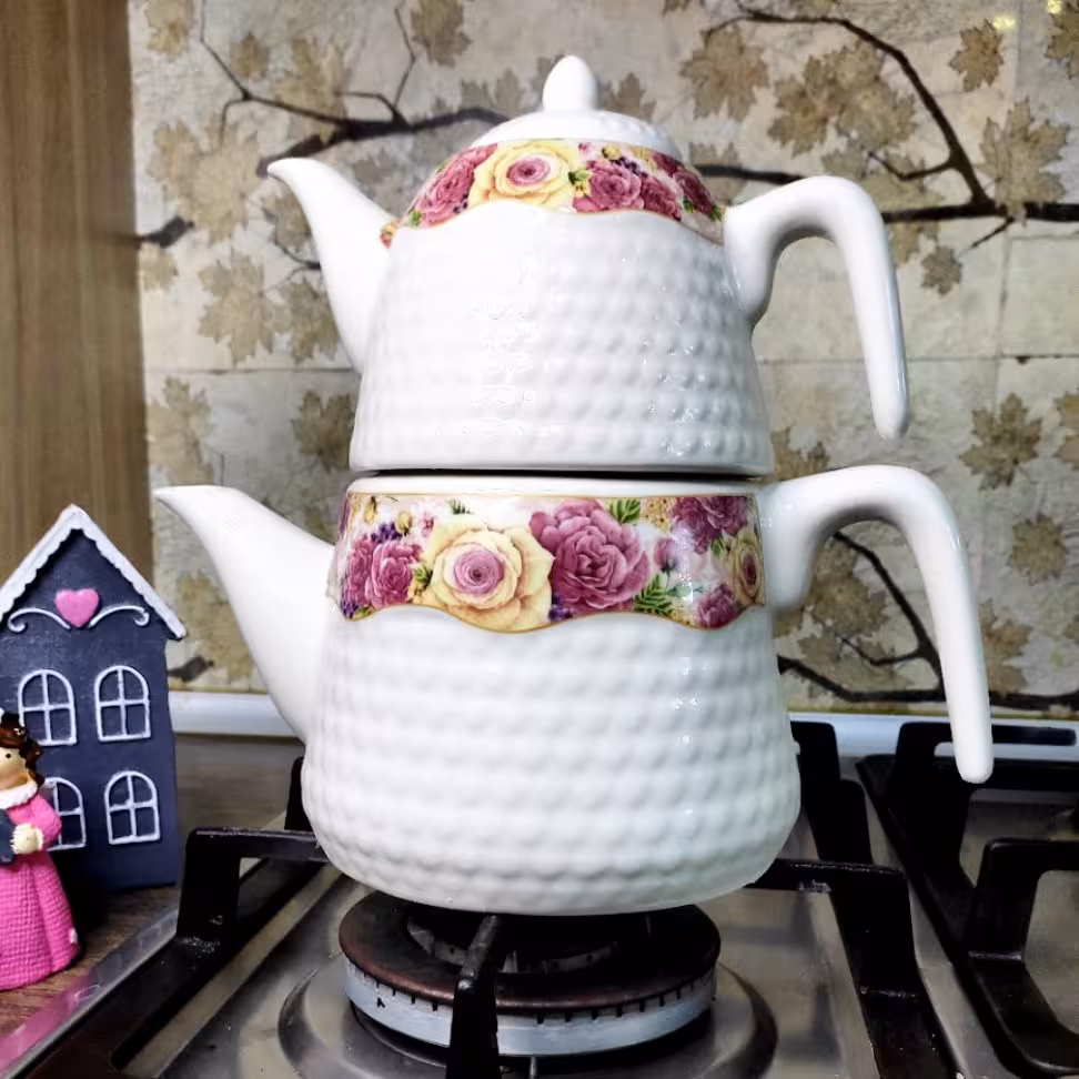 کتری و قوری سرامیکی