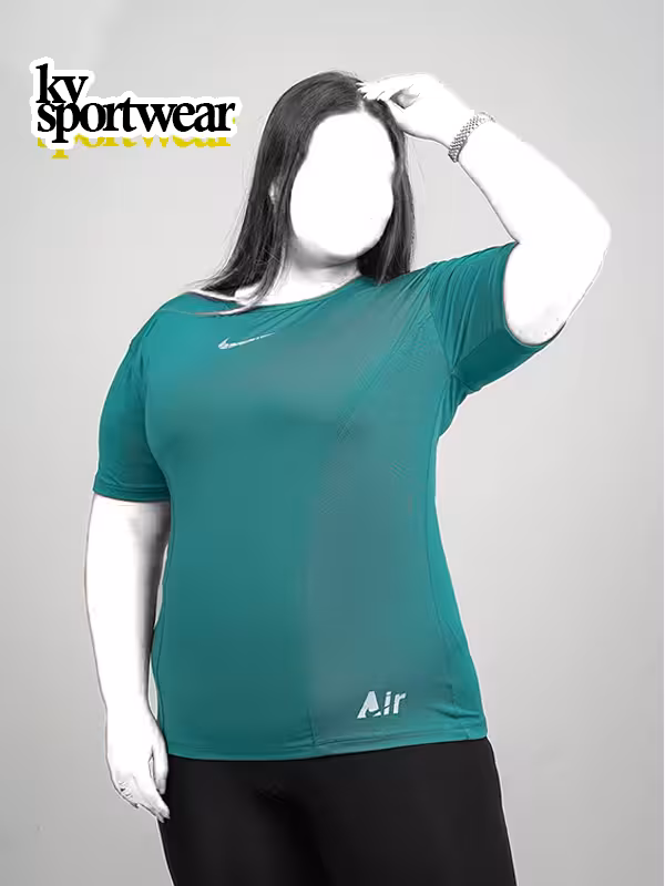 تیشرت سایز بزرگ ورزشی زنانه Nike Air کد 001