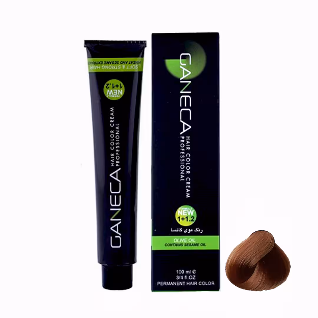 رنگ مو گانسا شماره 7.57 رنگ بلوند دارچینی