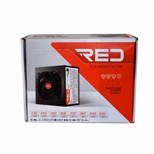 منبع تغذیه کامپیوتر RED 230W