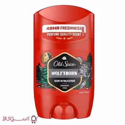 استیک ضد تعریق مردانه اولد اسپایس مدل wolfthorn حجم 50 میل