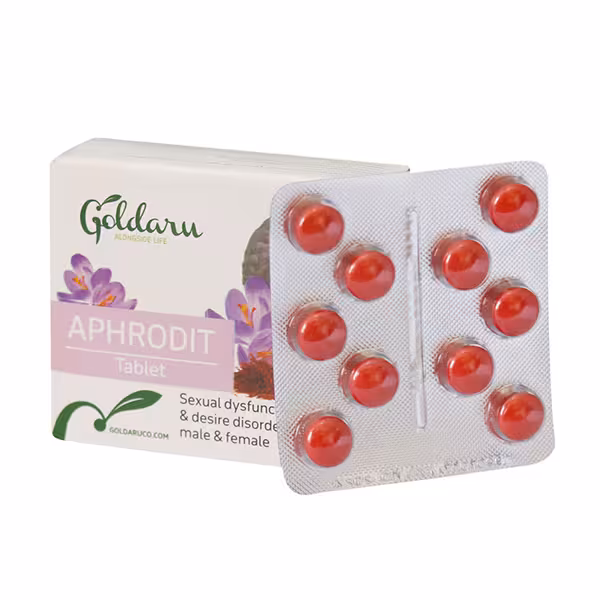 گل دارو قرص آفرودیت 30 عددی - داروکاو