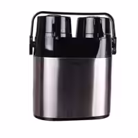 فلاسک دوقلو یونیک 9040-UN شیشه دار