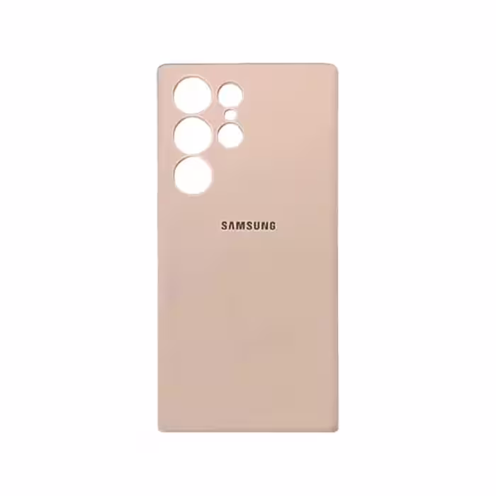 کاور سیلیکونی پاک کنی SAMSUNG S23 Ultra رنگ صورتی چرک