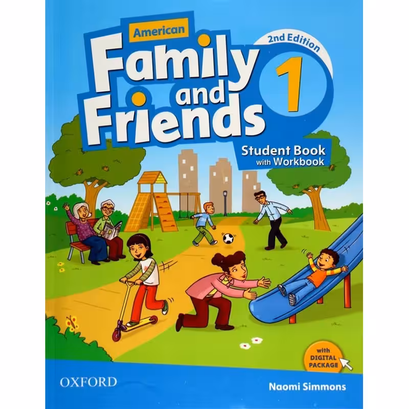 کتاب family and friends 1 2nd edition اثر Naomi Simmons انتشارات OXFORD