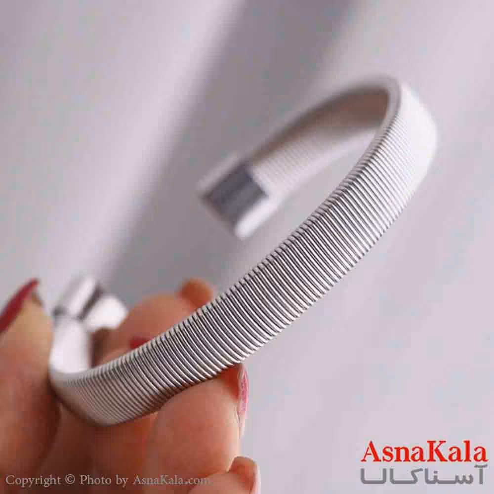 بنگل اسپرت استیل 316 مدل نقره ای کد DSB181141W