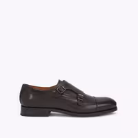 قیمت و خرید کفش چرم مردانه قهوه‌ای کرت گایگر مدل sloane monk shoe اورجینال