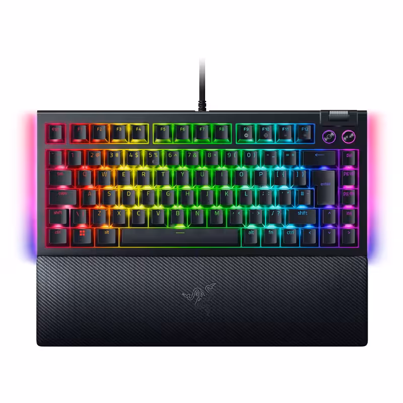 کیبورد گیمینگ ریزر %Razer BlackWidow V4 75