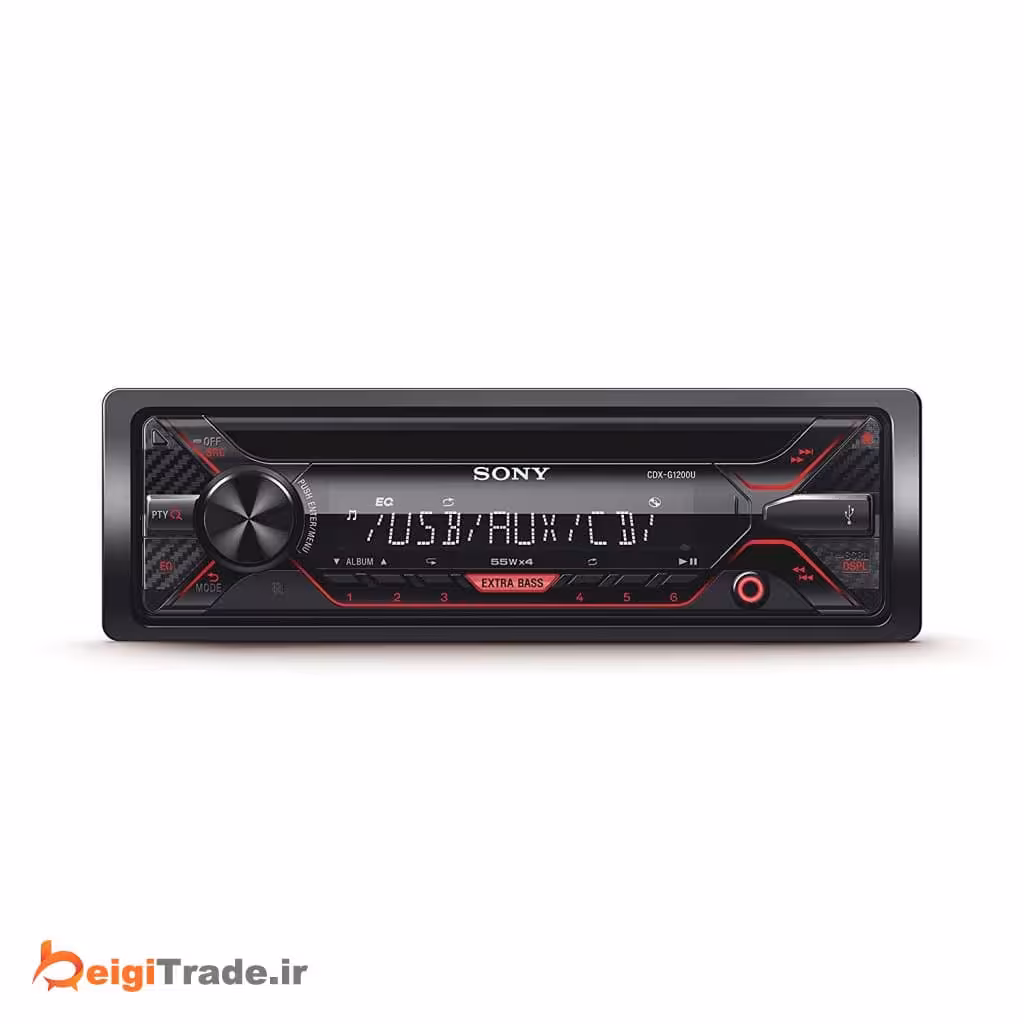 رادیو پخش خودرو سونی مدل CDX-G1200U