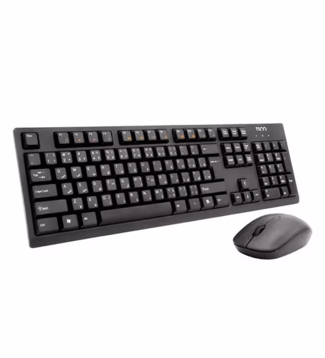 خرید کیبورد و موس بی‌سیم تسکو مدل TKM7019W قیمت روز