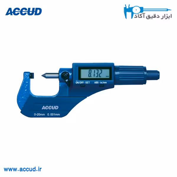 میکرومتر مخصوص کابل Accud (آکاد) مدل 319-001-03