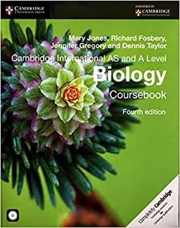 Cambridge International AS and A Level Biology Course book 4th (چاپ رنگی وزیری)