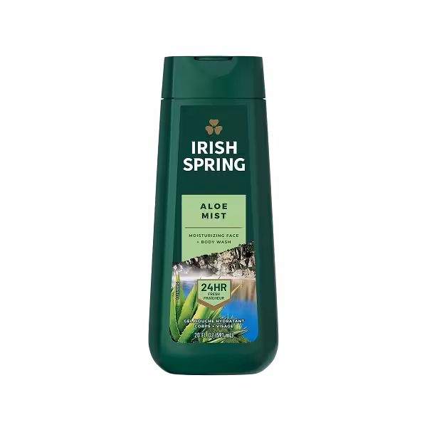 شامپو بدن آلوورا آیریش اسپرینگ Irish Spring Aloe Mist حجم 591 میل