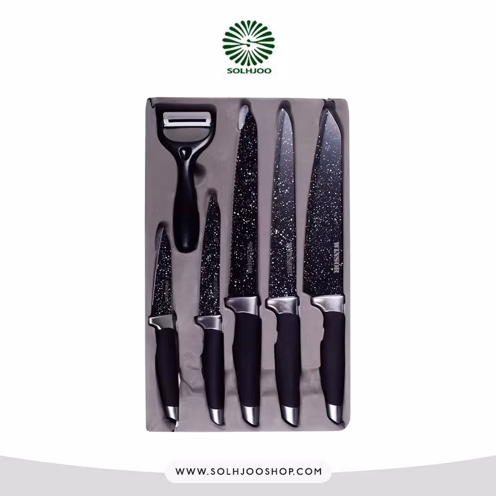 ست چاقو – رنده 6 تکه وینستور 6090