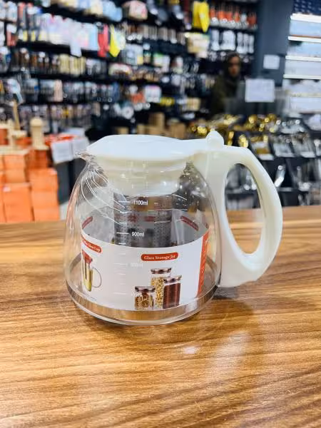 قوری پیرکس چای ساز A083D-1100ml white