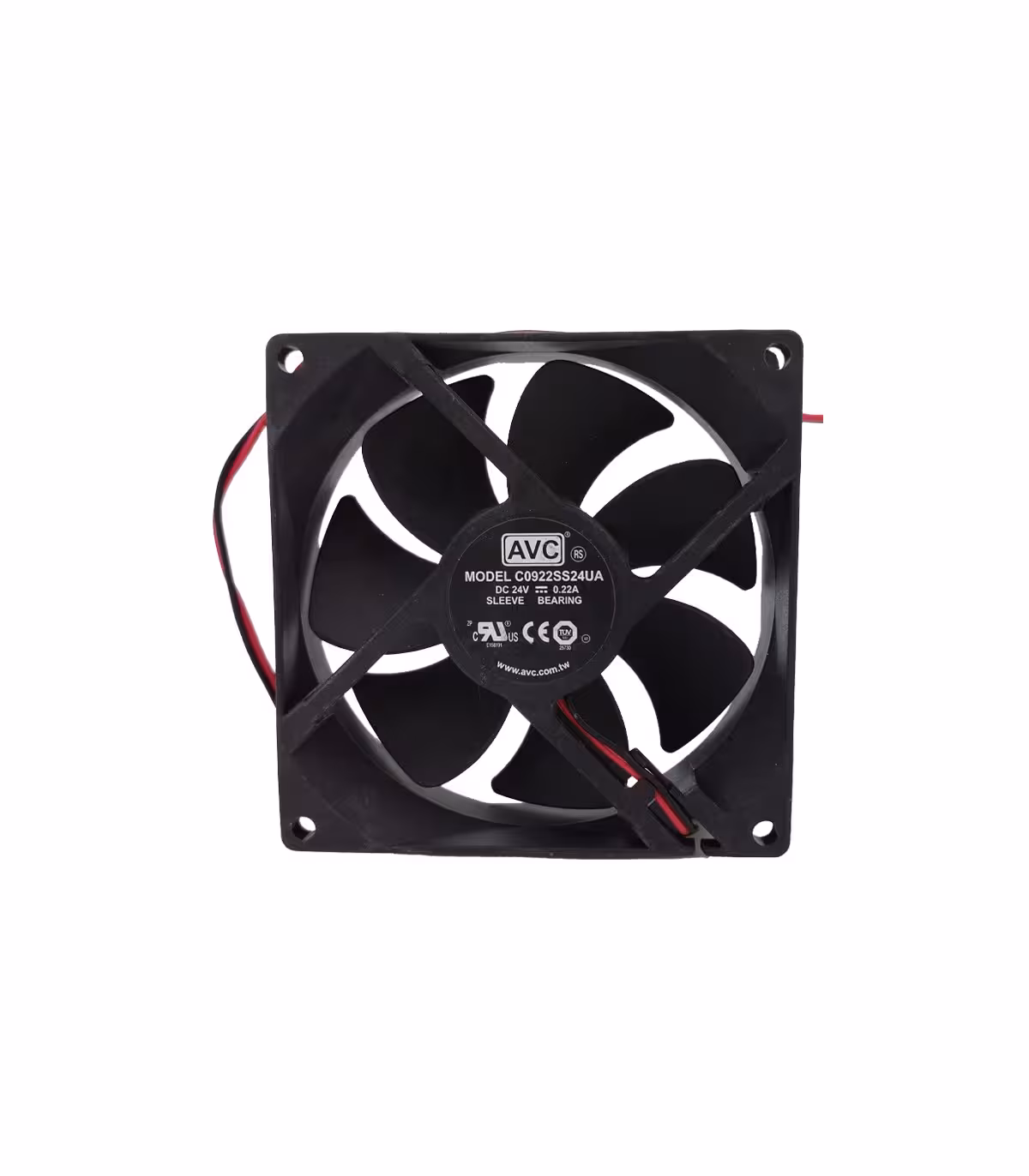 فن 12 ولت 0.18A امپر سایز 8*8 ضخامت 25 میلی