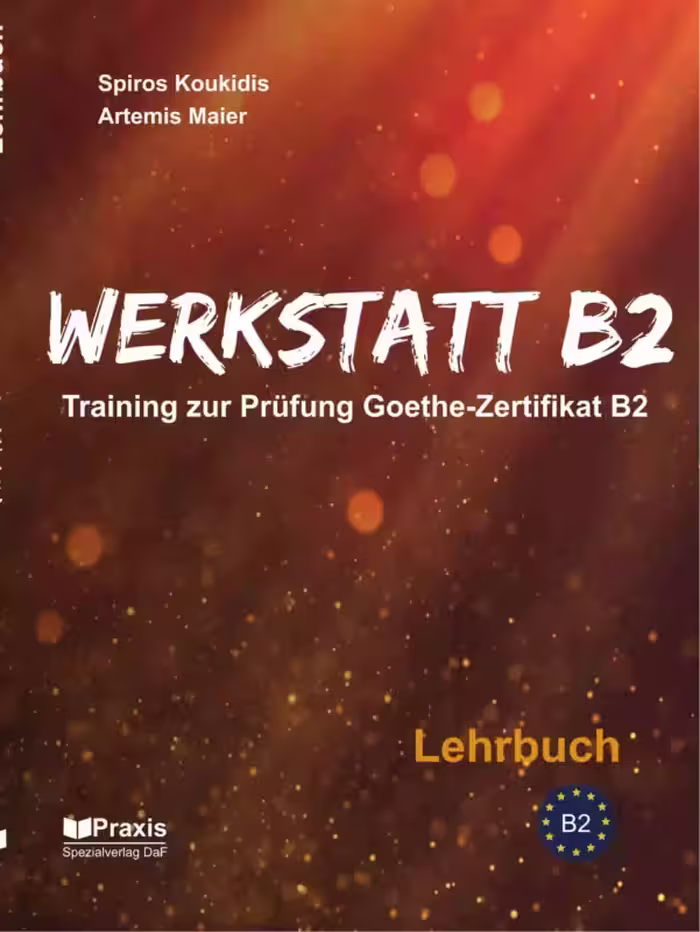 کتاب آلمانی 10 نمونه آزمون گوته ورکشتات Werkstatt B2: Lehrbuch اثر محمودرضا ولی خانی