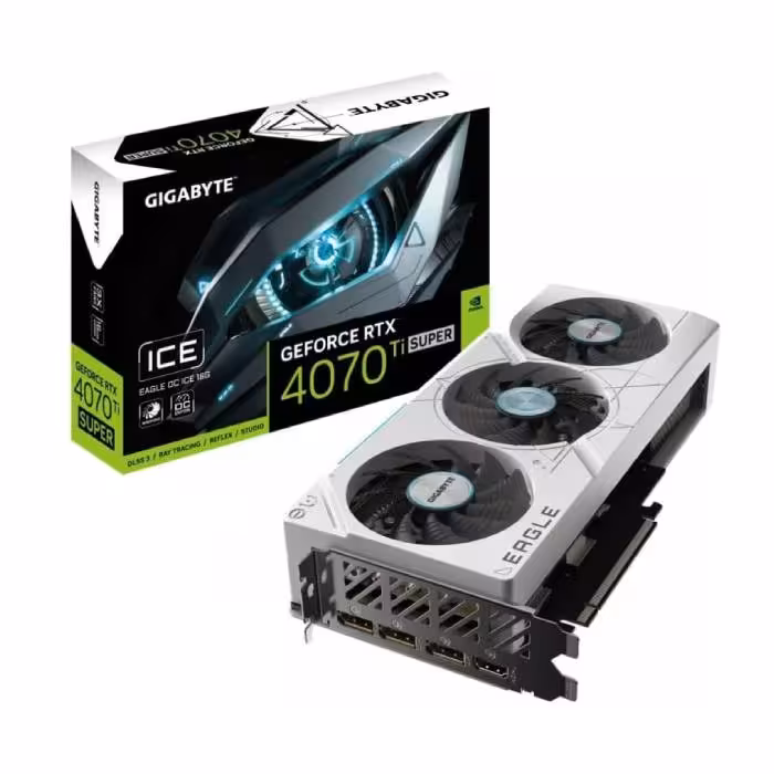 قیمت کارت گرافیک مدل Gigabyte GeForce RTX 4070 Ti SUPER EAGLE OC ICE 16GB