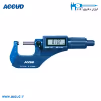 میکرومتر دیجیتال دقت 0.001 25-0 میلیمتر Accud (اکیود اتریش) مدل 312-001-02